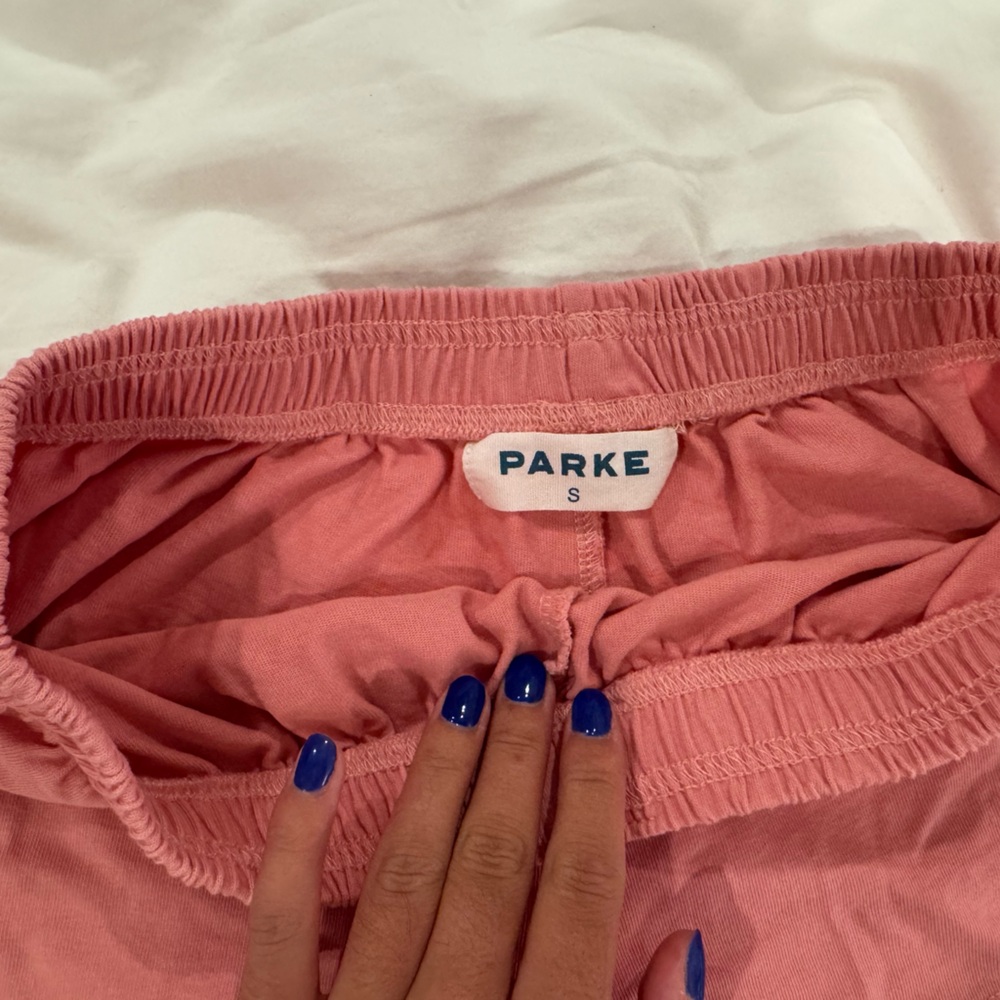PARKE Pink Women's Shorts - Picture 3 of 4